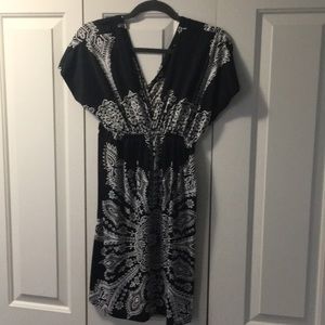 Black & white summer dress